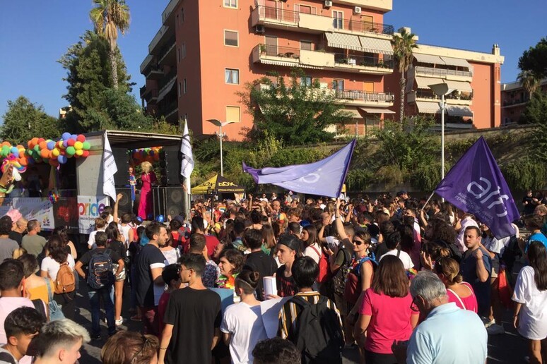 Gay pride a Sorrento - RIPRODUZIONE RISERVATA