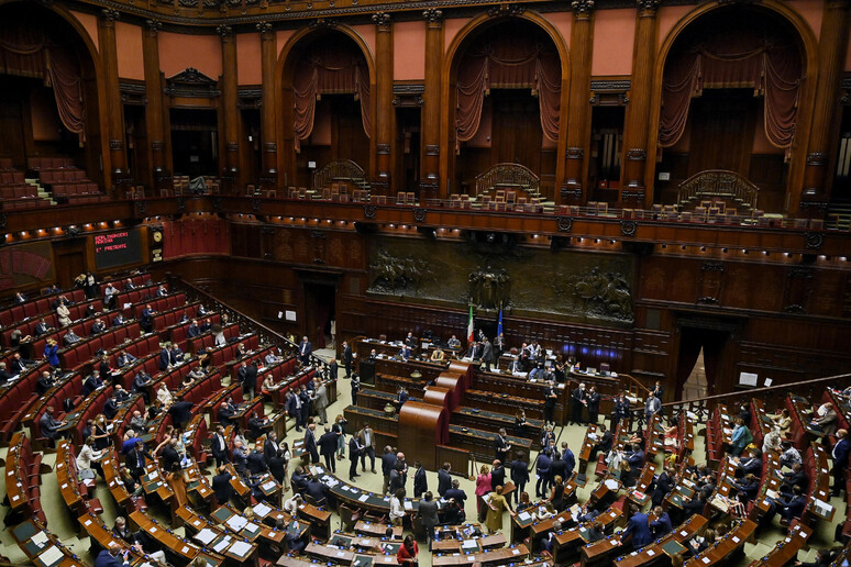 L 'Aula della Camera in una foto d 'archivio - RIPRODUZIONE RISERVATA