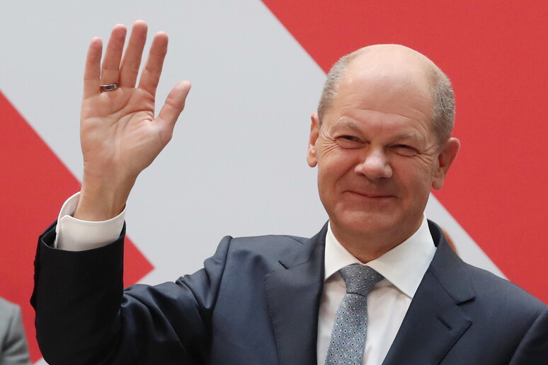 Olaf Scholz © ANSA/EPA