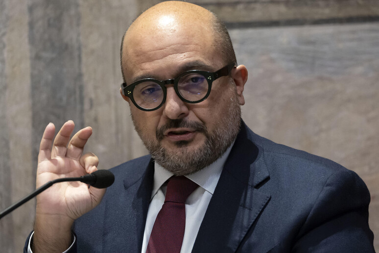 Il ministro della Cultura, Gennaro Sangiuliano - RIPRODUZIONE RISERVATA