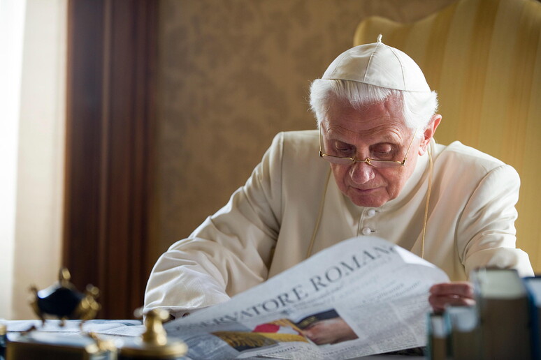 Il Papa emerito Benedetto XVI © ANSA/EPA