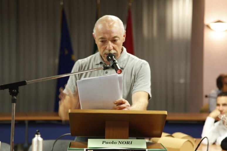 Paolo Nori in una foto tratta dal suo profilo Fb - RIPRODUZIONE RISERVATA