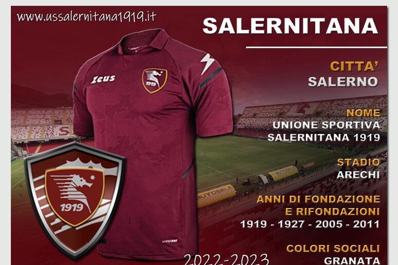 Salernitana - RIPRODUZIONE RISERVATA