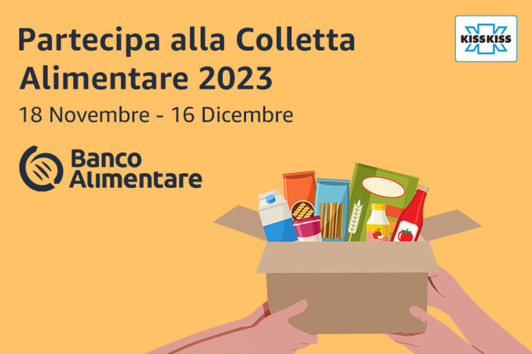 Parte la colletta di Banco Alimentare da domani al 16 dicembre - RIPRODUZIONE RISERVATA