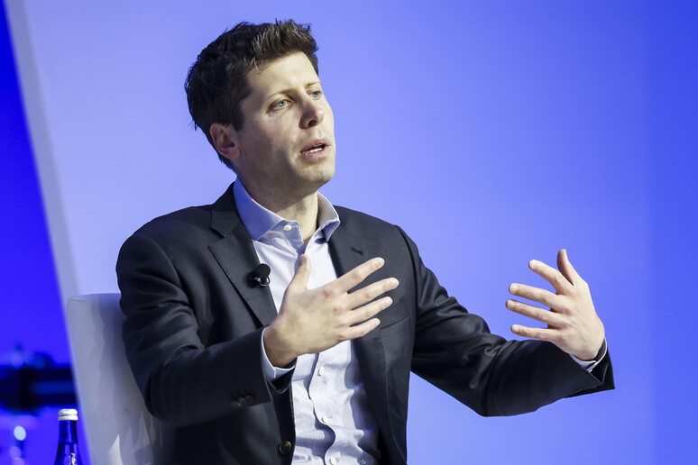 Sam Altman guiderà l 'intelligenza artificiale di Microsoft © ANSA/EPA