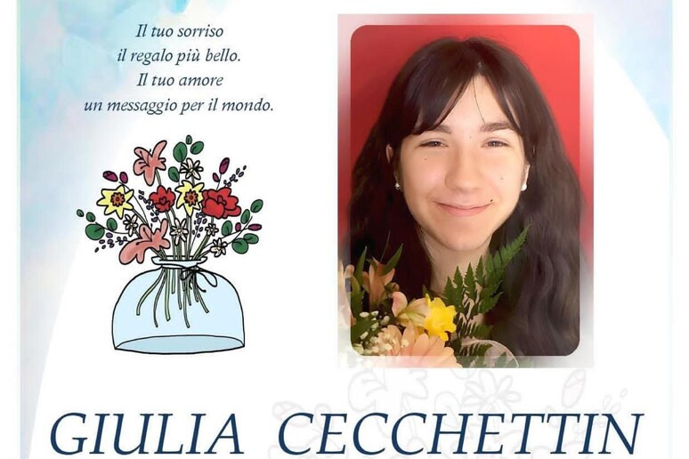 Lutto regionale per i funerali di Giulia - RIPRODUZIONE RISERVATA