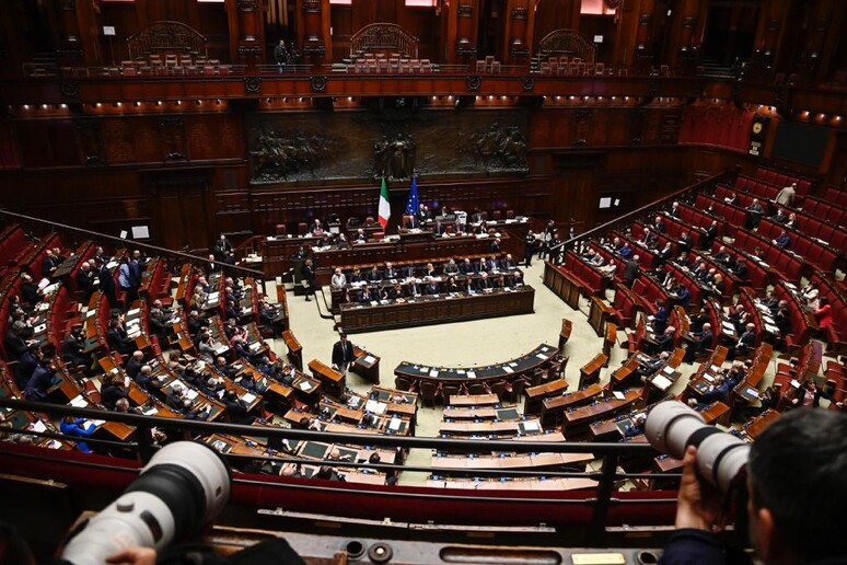 L 'aula di Montecitorio - RIPRODUZIONE RISERVATA