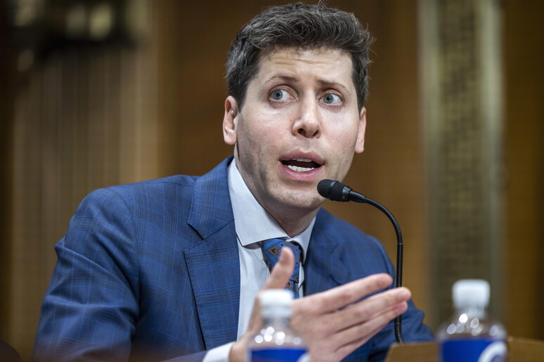 Il ceo di OpenAI, Sam Altman © ANSA/EPA