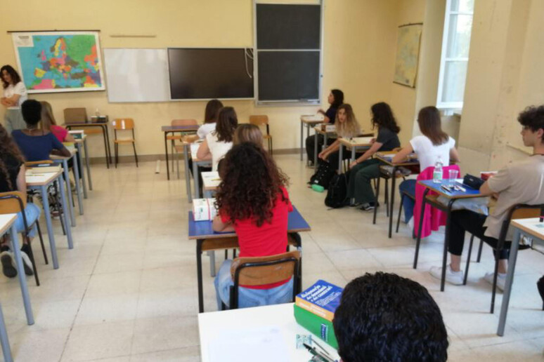 Studenti in classe - RIPRODUZIONE RISERVATA