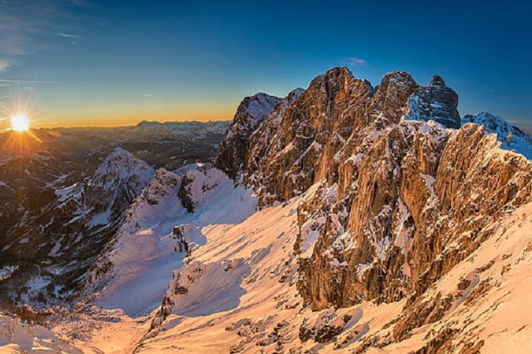 Dachstein glacier, in Austria (credit: PickPik) - RIPRODUZIONE RISERVATA