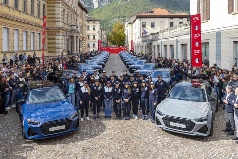 Dal rally alle Alpi, debutta Audi Q8 e-tron edition Dakar © ANSA/Audi