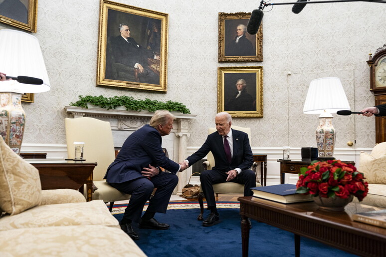 US President Biden hosts President-elect Trump at the White House