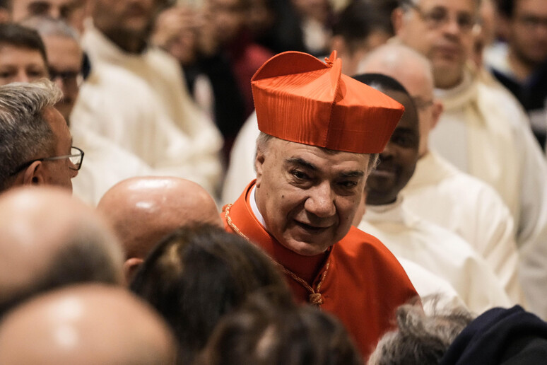 Prima messa da cardinale per Domenico Battaglia al Duomo di Napoli - RIPRODUZIONE RISERVATA