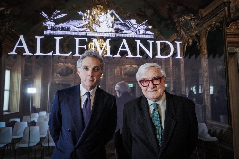 Michele Coppola (S) Presidente Società Editrice Allemandi insieme a Umberto Allemandi - RIPRODUZIONE RISERVATA