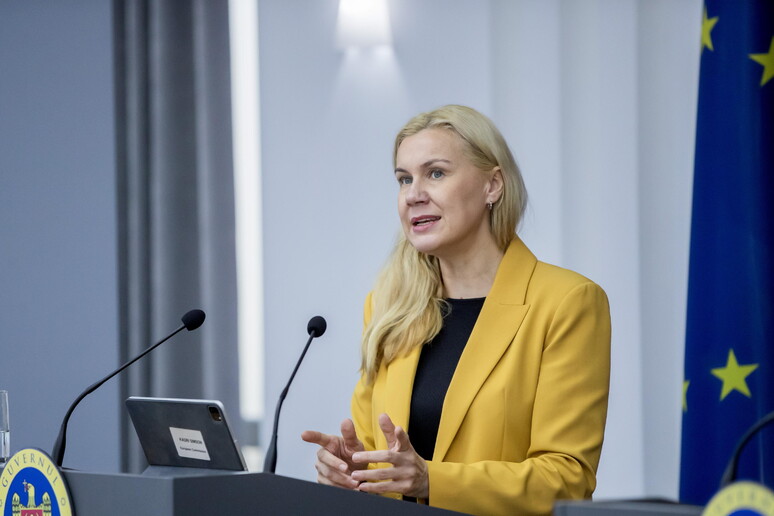 European Commissioner for Energy Kadri Simson visits Chisinau © ANSA/EPA