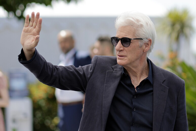 Richard Gere al Festival di Cannes - RIPRODUZIONE RISERVATA