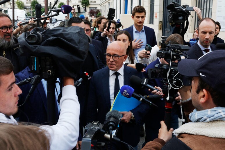 Eric Ciotti contesta i big del partito, non sarà alla riunione © ANSA/AFP