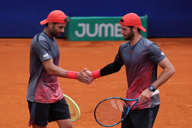 Andrea Vavassori e Simone Bolelli © ANSA/EPA