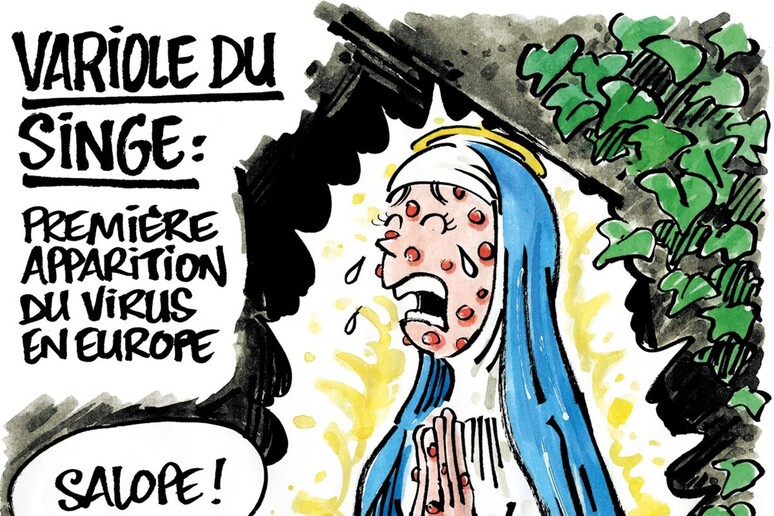 Francia: cattolici contro Charlie Hebdo per la vignetta sulla Madonna - RIPRODUZIONE RISERVATA