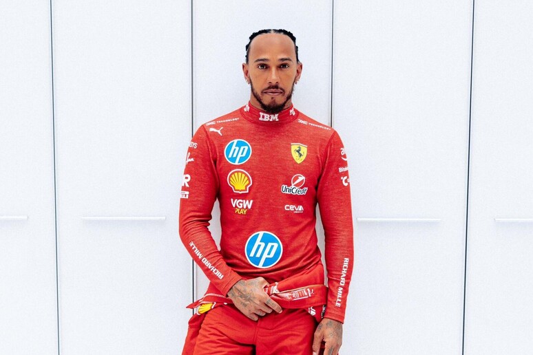 Lewis Hamilton - RIPRODUZIONE RISERVATA