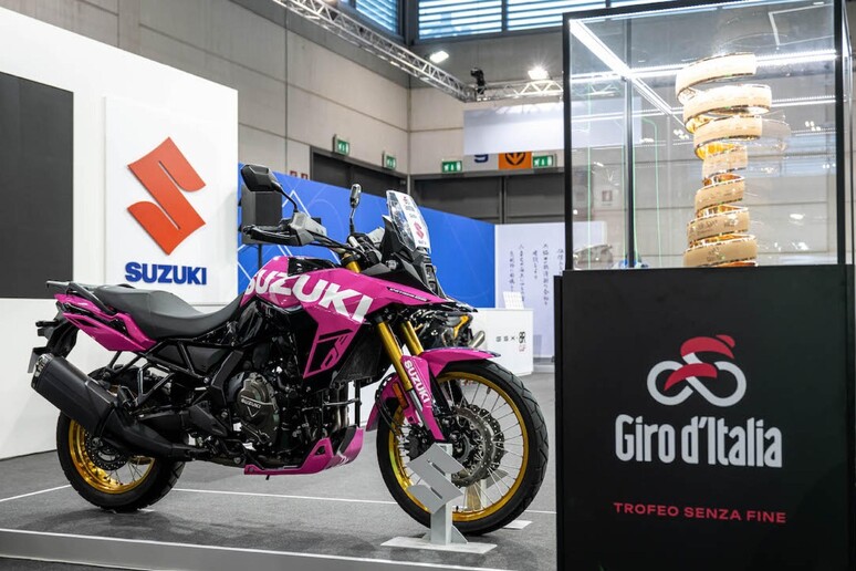 Suzuki è la Casa motociclistica ufficiale del Giro d’Italia © ANSA/Suzuki