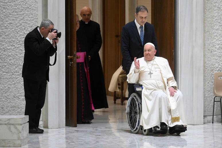 Udienza generale di Papa Francesco - RIPRODUZIONE RISERVATA