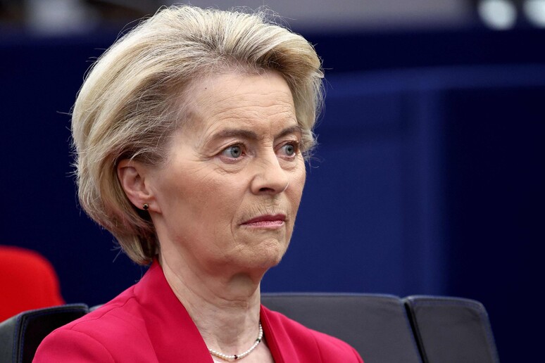 Von der Leyen: "La sicurezza Ue in crisi, è l 'ora del coraggio" © ANSA/AFP