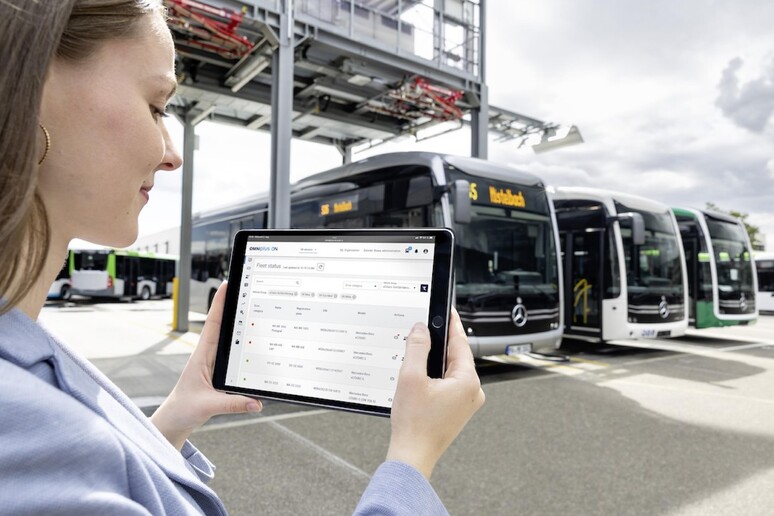 Mercedes e Setra connessione online su tutti i nuovi bus © ANSA/Daimler Bus