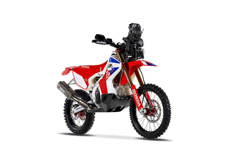 Honda CRF450RX Rally è pronta per le competizioni off-road - RIPRODUZIONE RISERVATA