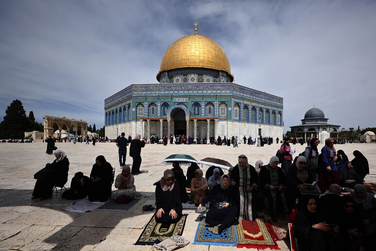La moschea di al-Aqsa © ANSA/EPA