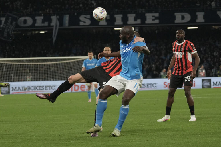 Italy soccer Serie A, SSc Napoli vs AC Milan - RIPRODUZIONE RISERVATA