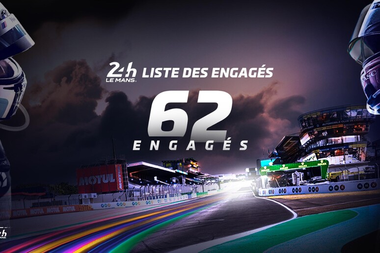 Wec, 62 vetture iscritte alla 24 Ore di Le Mans 2025 - RIPRODUZIONE RISERVATA