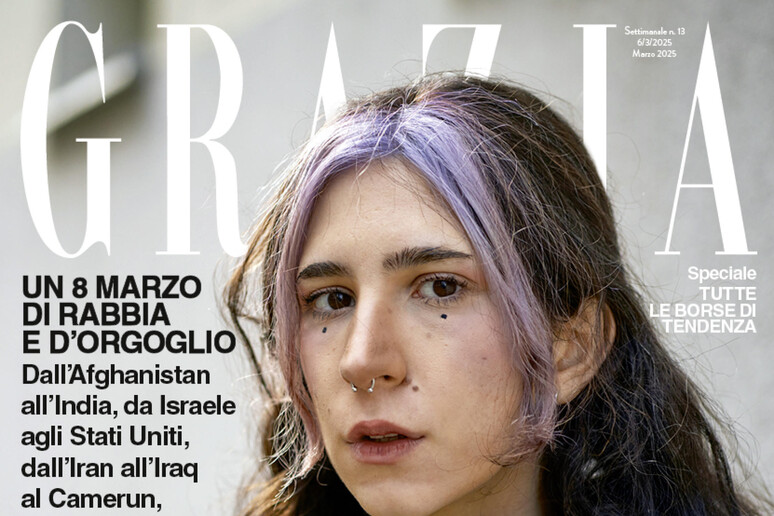 In occasione della Festa della donna, intervista esclusiva di  ' 'Grazia ' ' a Elena Cecchettin - RIPRODUZIONE RISERVATA