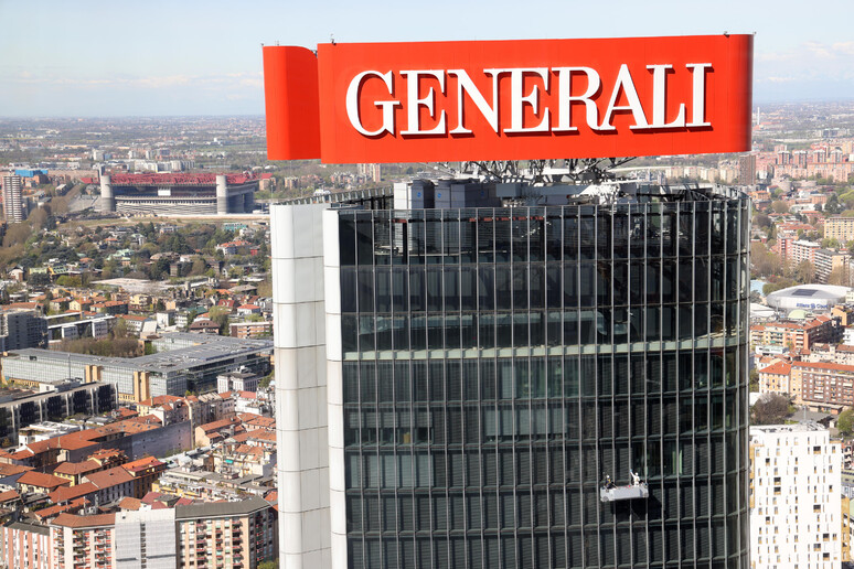 Torre Generali a Milano - RIPRODUZIONE RISERVATA