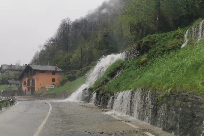 Maltempo in Valle d 'Aosta - RIPRODUZIONE RISERVATA