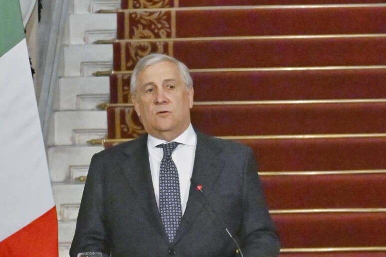 Il mnistro degli Esteri Antonio Tajani - RIPRODUZIONE RISERVATA