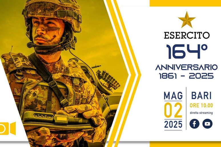 Locandina evento Esercito italiano - RIPRODUZIONE RISERVATA