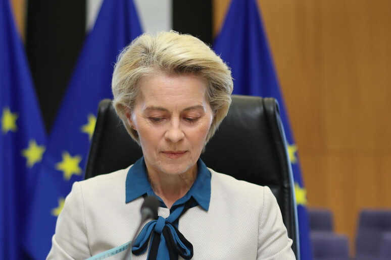 Ursula von der Leyen © ANSA/EPA