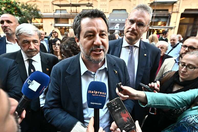 Il ministro per le Infrastrutture Matteo Salvini - RIPRODUZIONE RISERVATA