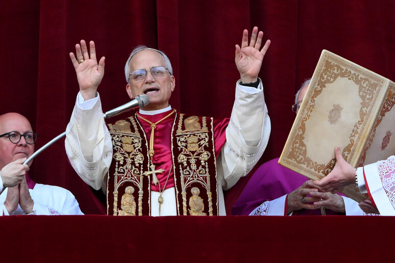 Il nuovo Papa Leone XIV - RIPRODUZIONE RISERVATA