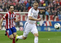 Atletico Madrid-Real Madrid 2-2